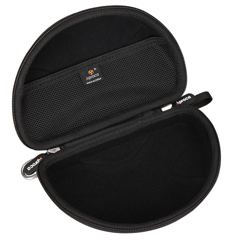 Aproca حافظة Aproca متوافقة مع سماعات الرأس Sony ZX Series MDR-ZX110 / MDRZX110AP / MDRZX110NC / MDR-ZX310AP لإلغاء الضوضاء، حقيبة تخزين محمولة للإكسسوارات (أسود) - Image 2
